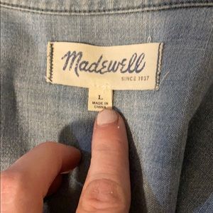 Madewell button down shirt